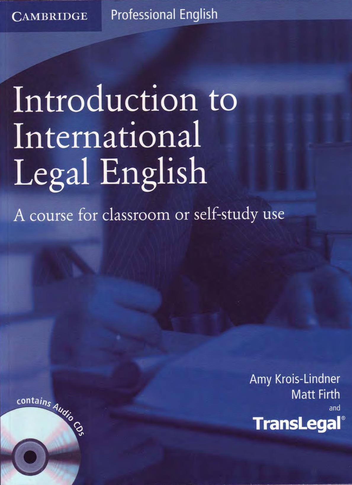 Introduction Legal English Units 4-10 and keys.pdf