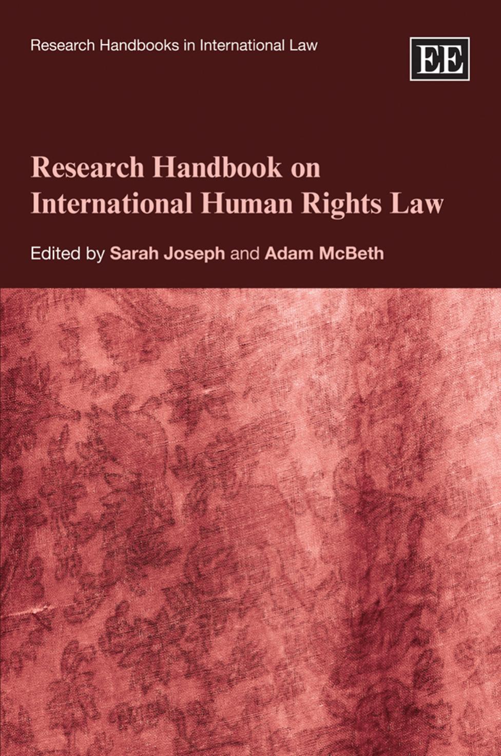 Research Handbook on International Human Rights Law (Research Handbooks on International Law)
