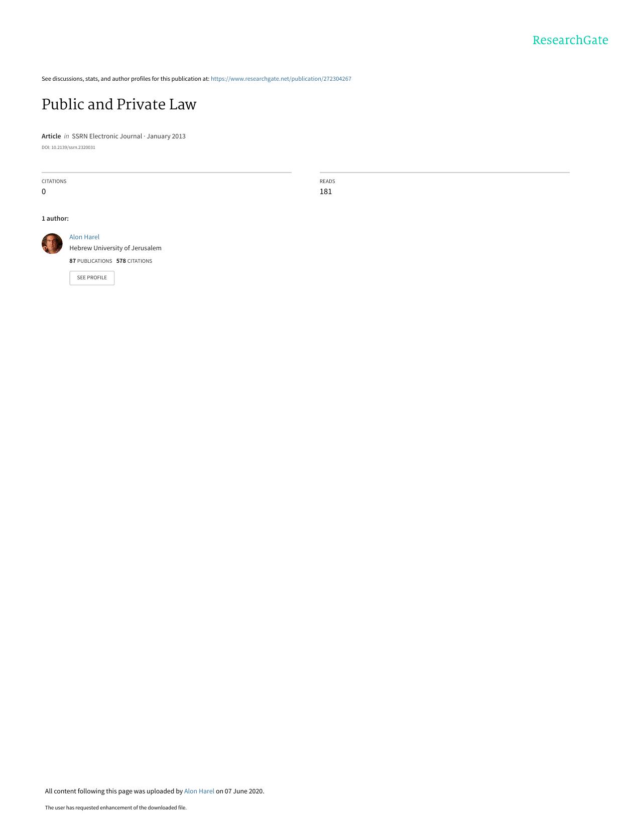 Microsoft Word - PUBLIC AND PRIVATE LAW5