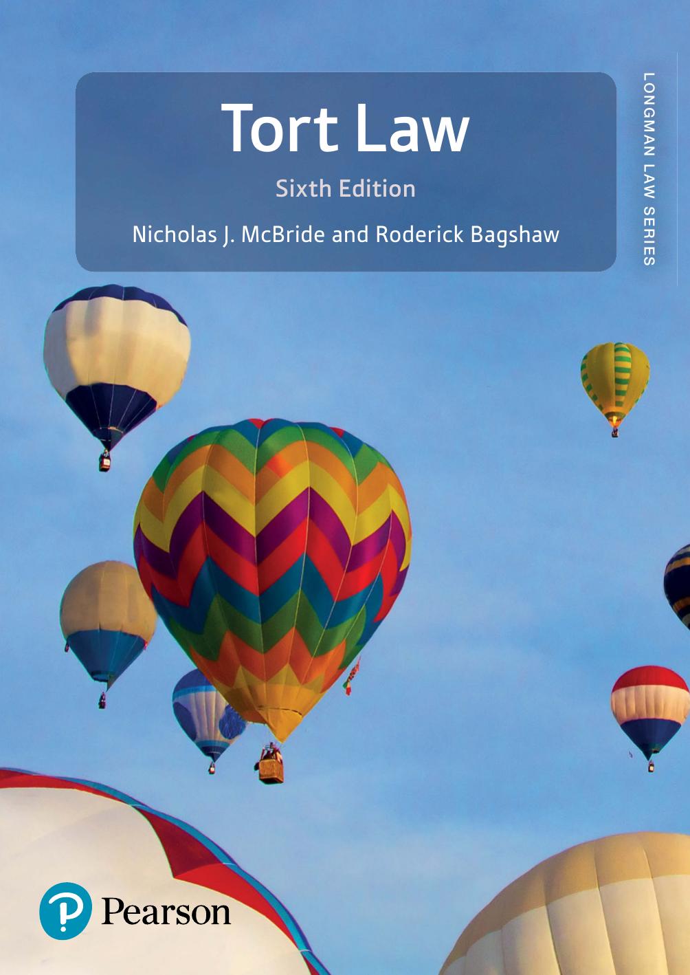 Tort Law, Sixth edition